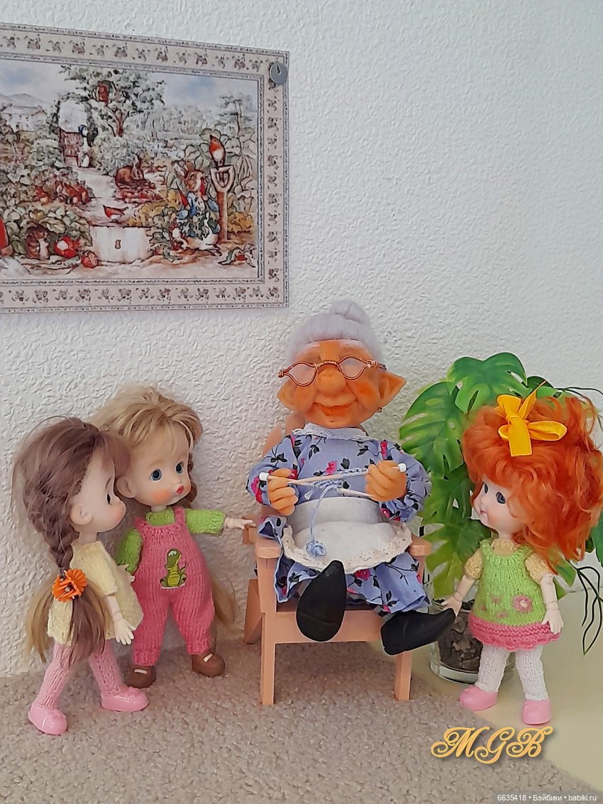 Авторские куклы у меня дома (фото 10)