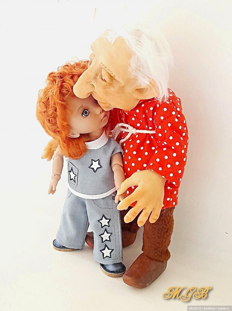 Авторские куклы у меня дома
