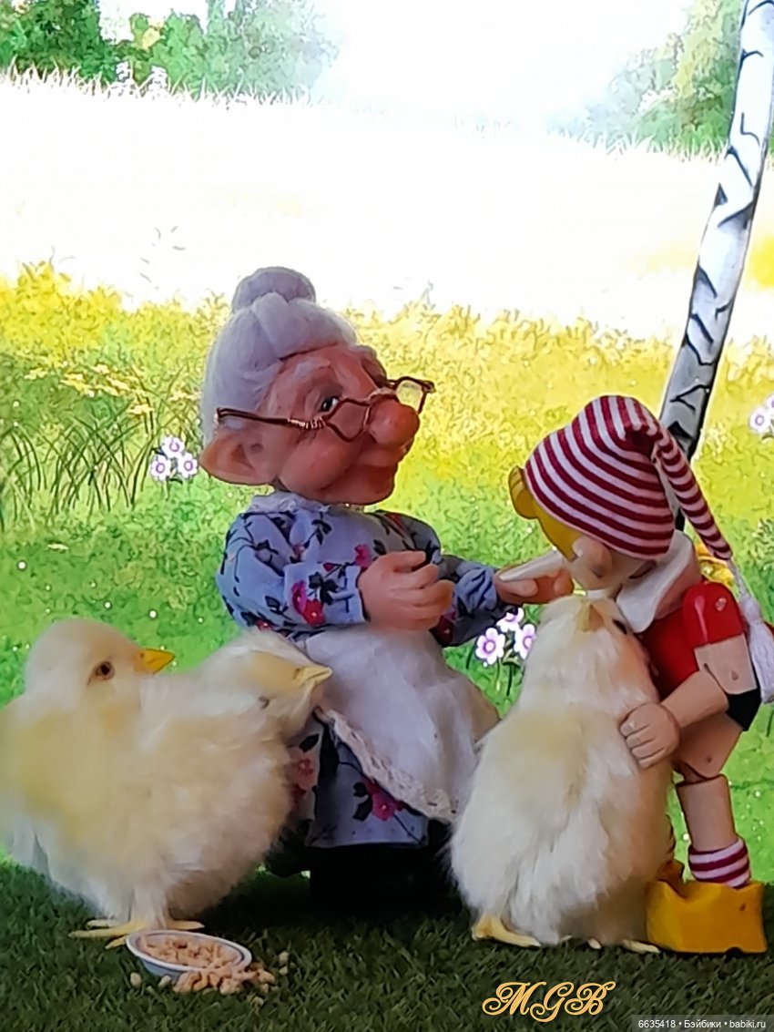 Авторские куклы у меня дома