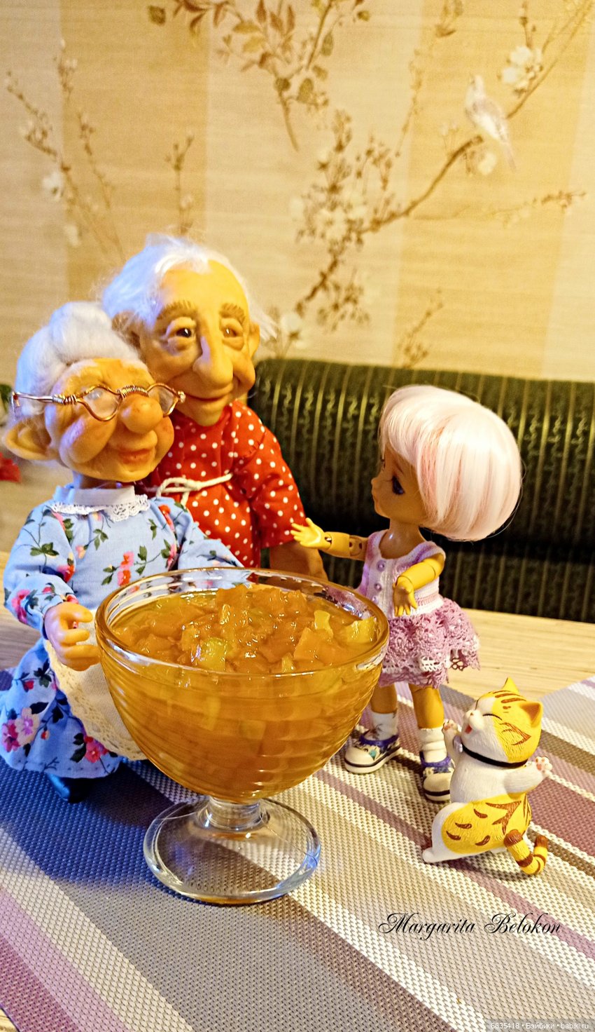 Авторские куклы у меня дома