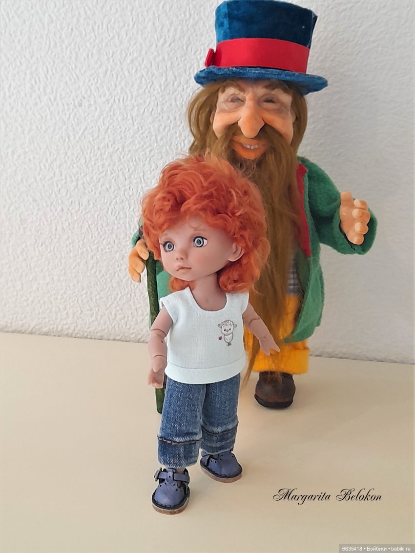 Авторские куклы у меня дома
