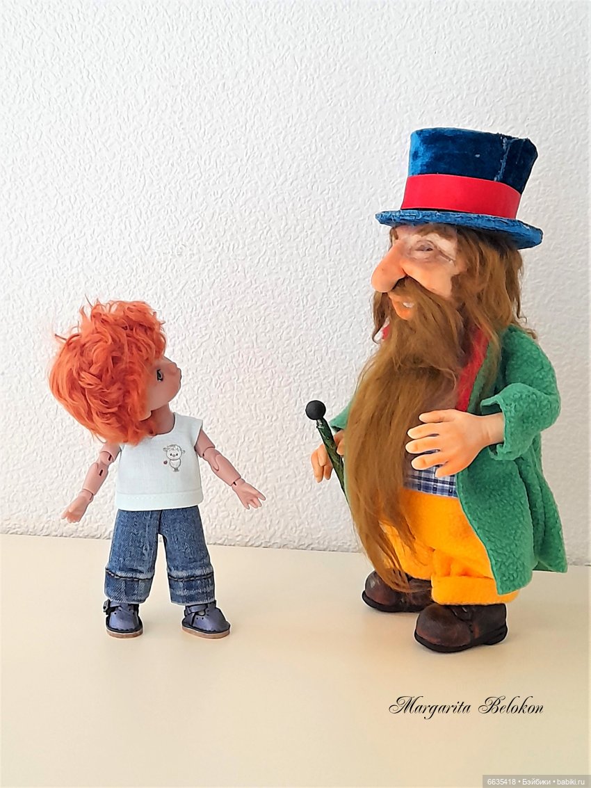 Авторские куклы у меня дома