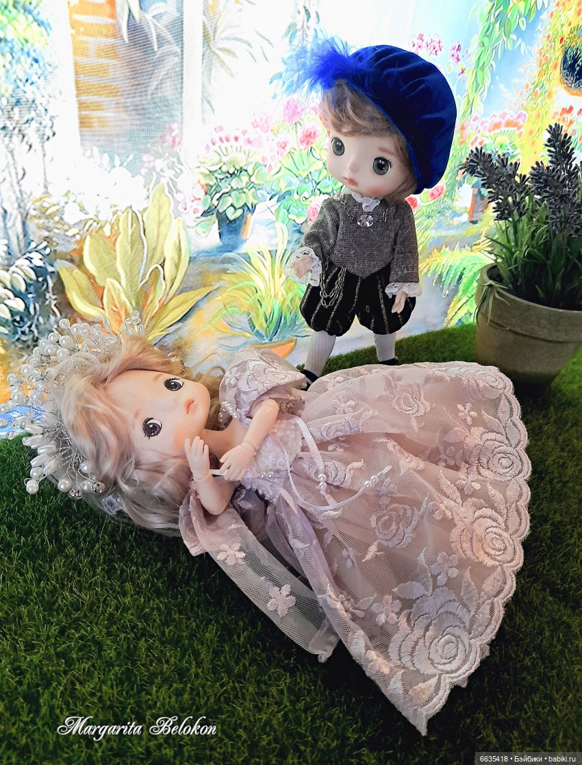 Загадочная принцесса — Куклы Xiaomi Monst (Сяоми) и Pipitom: шарнирные