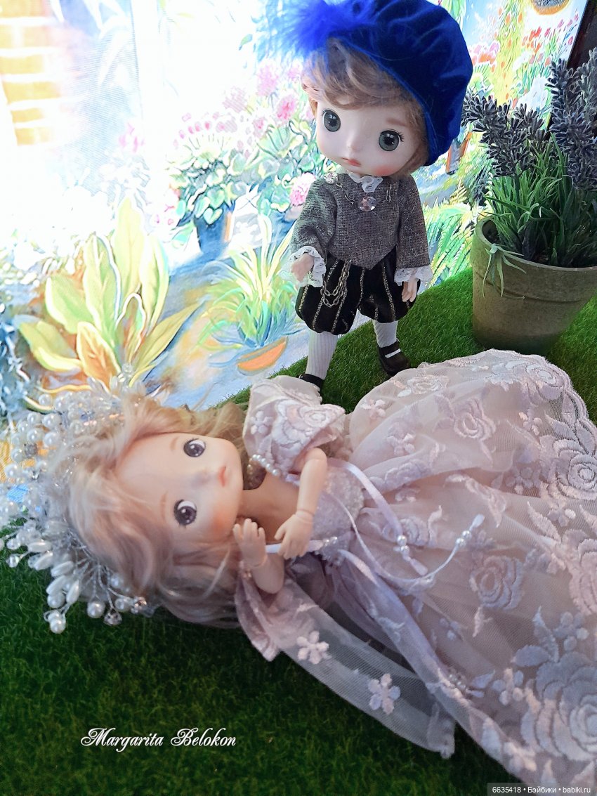 Загадочная принцесса — Куклы Xiaomi Monst (Сяоми) и Pipitom: шарнирные