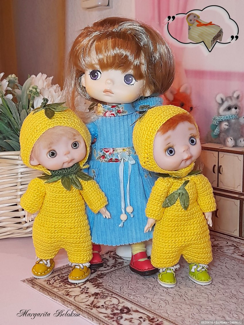 Кусаться плохо — Куклы и тела Obitsu 11 (Ob11): гибриды