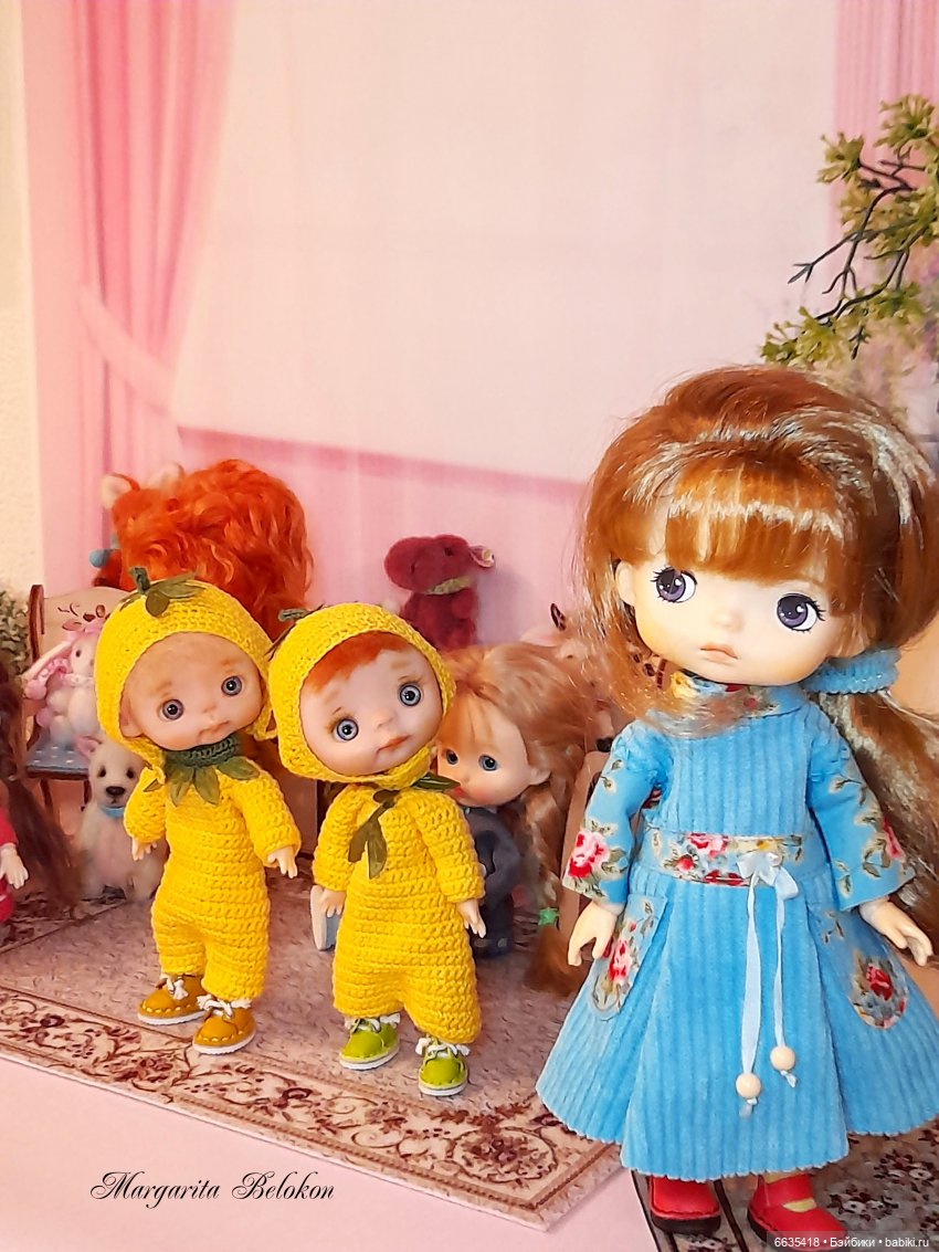 Кусаться плохо — Куклы и тела Obitsu 11 (Ob11): гибриды (фото 9)