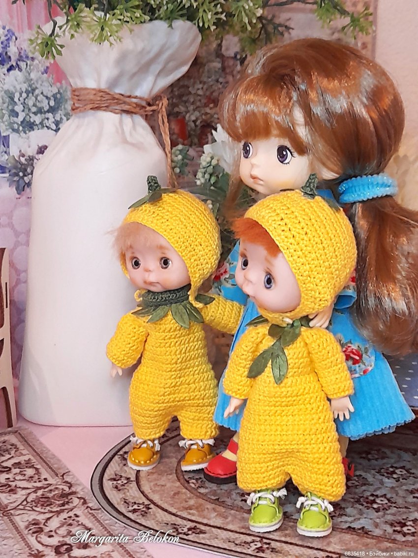 Кусаться плохо — Куклы и тела Obitsu 11 (Ob11): гибриды (фото 3)