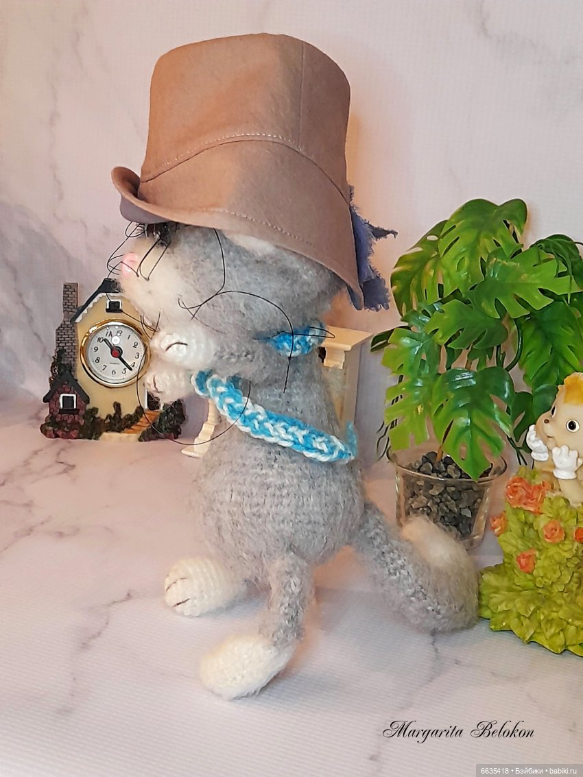 Кот в гостиной — Вязаные игрушки и амигуруми: крючком (фото 3)