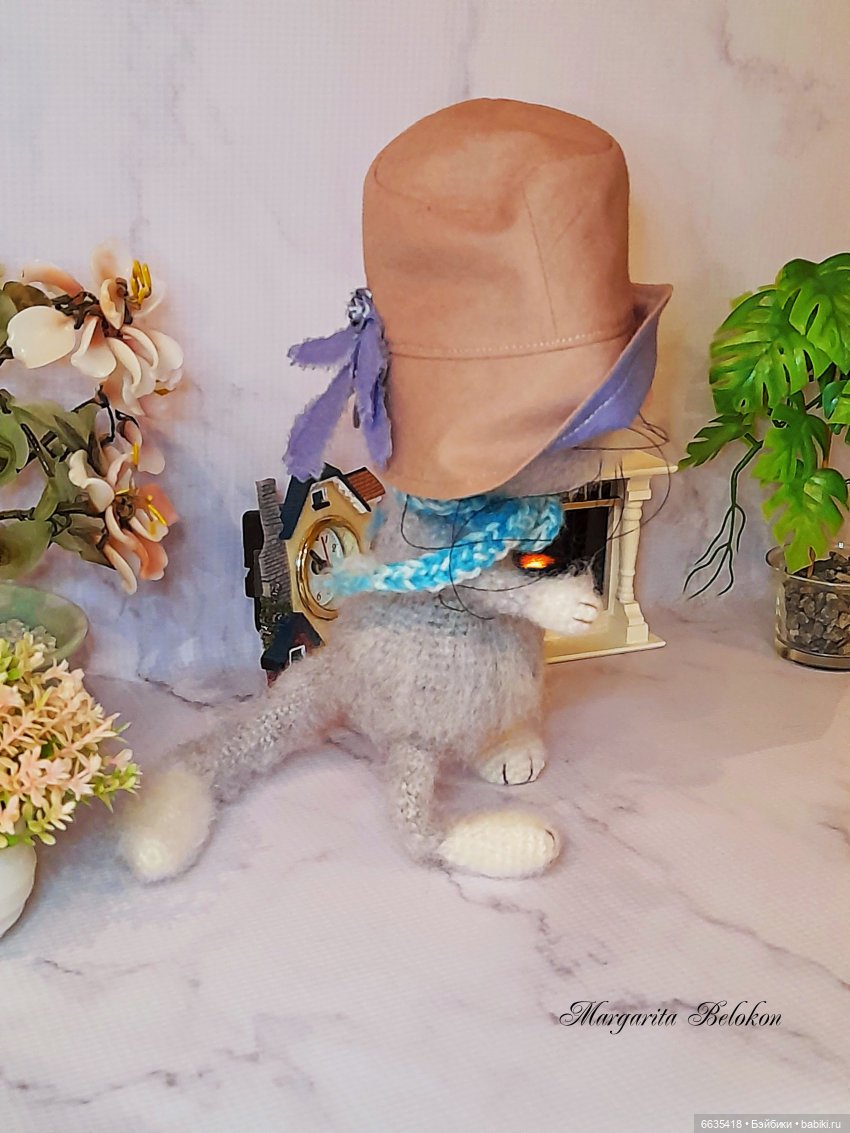 Кот в гостиной — Вязаные игрушки и амигуруми: крючком (фото 4)