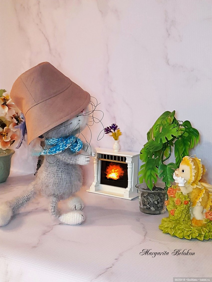 Кот в гостиной — Вязаные игрушки и амигуруми: крючком (фото 2)