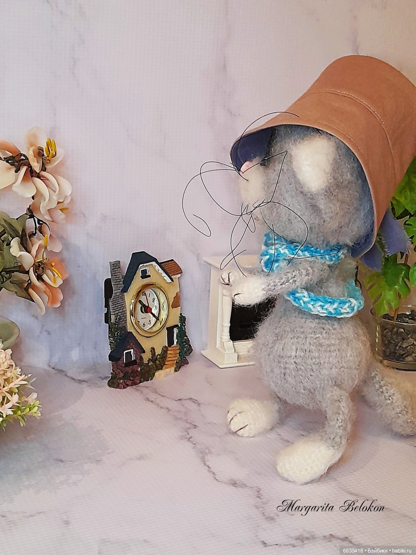 Кот в гостиной — Вязаные игрушки и амигуруми: крючком (фото 6)