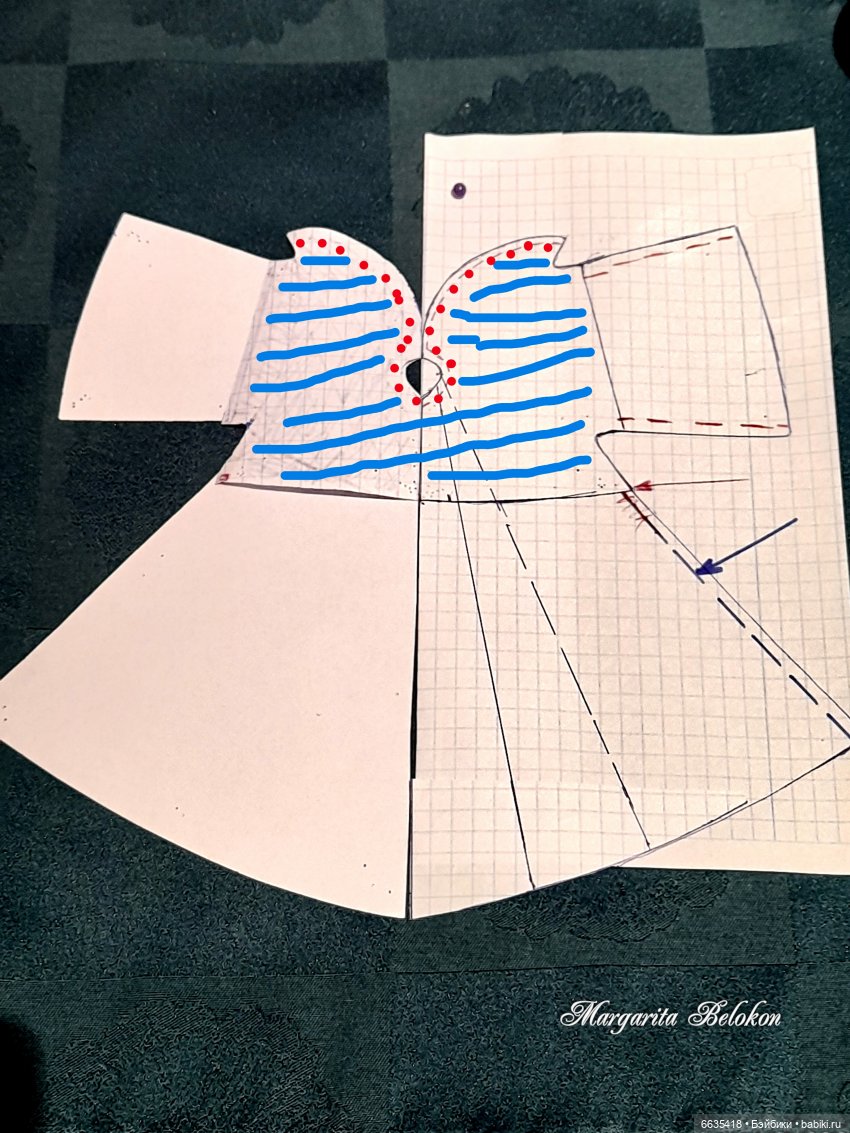 МК «Цельнокроеное болеро с удлинённой спинкой» (фото 9)