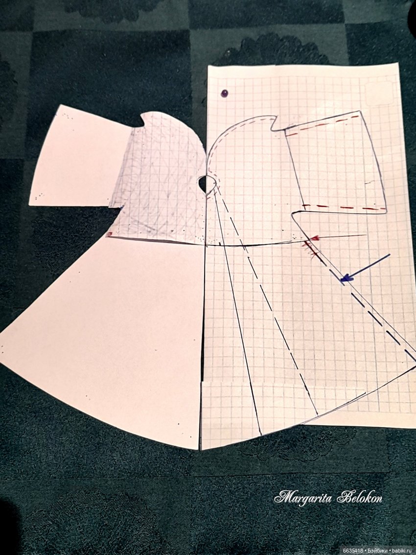 МК «Цельнокроеное болеро с удлинённой спинкой» (фото 8)