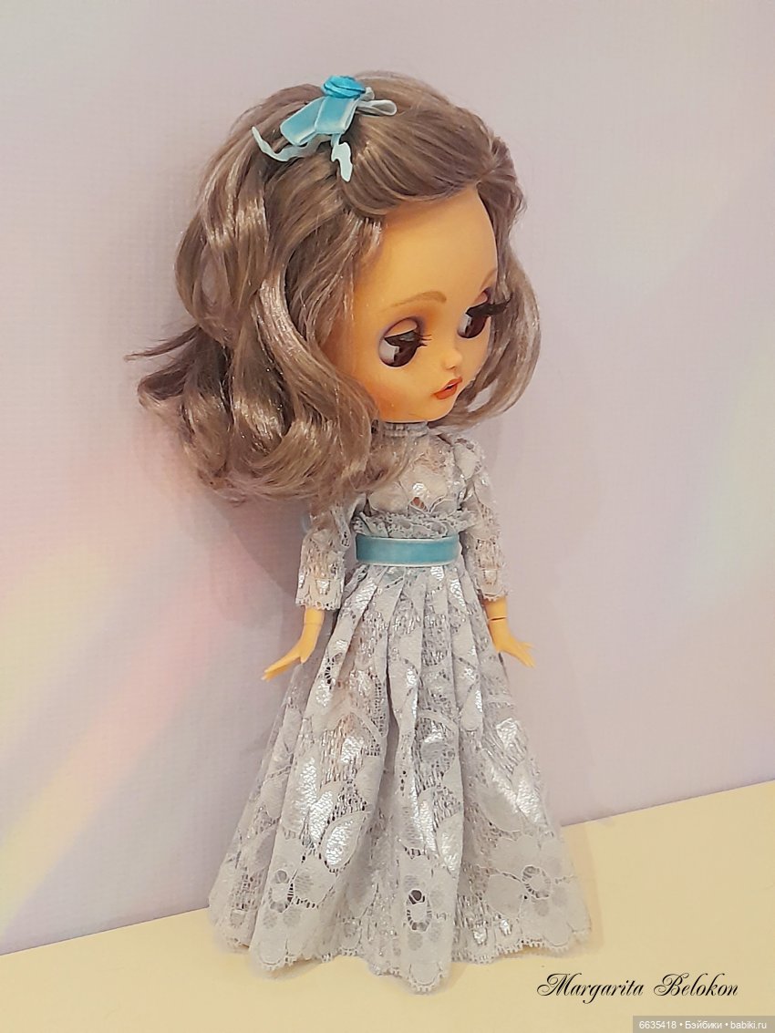 Нарядные платья из кружева для моих кукол