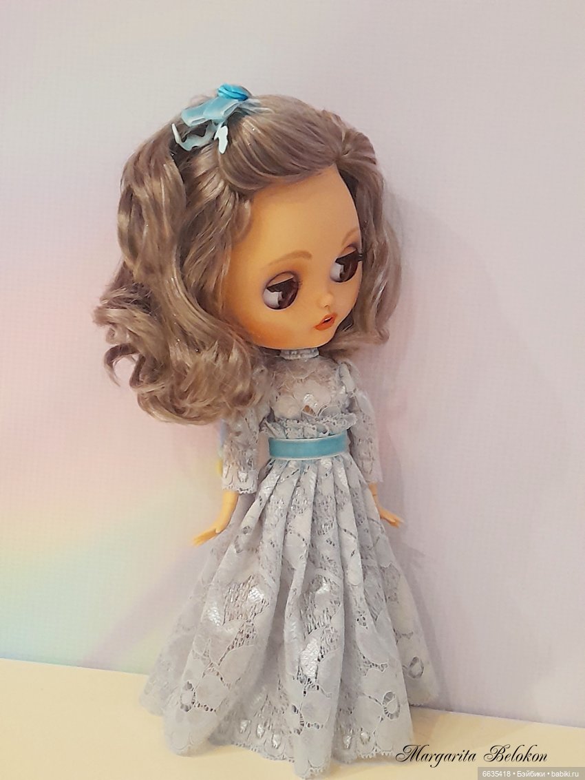 Нарядные платья из кружева для моих кукол