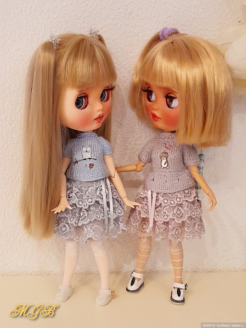 Кружево и гипюр в одежде моих кукол (фото 6)