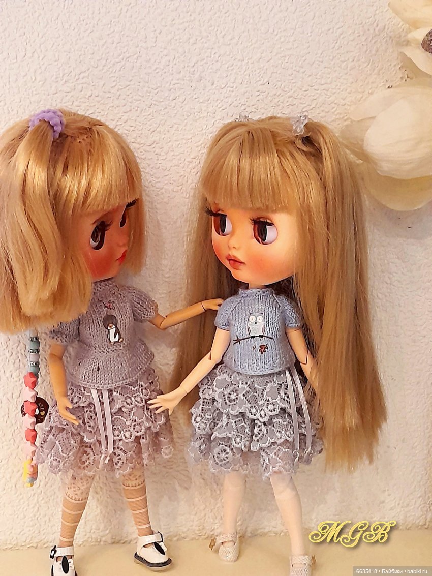 Кружево и гипюр в одежде моих кукол (фото 5)