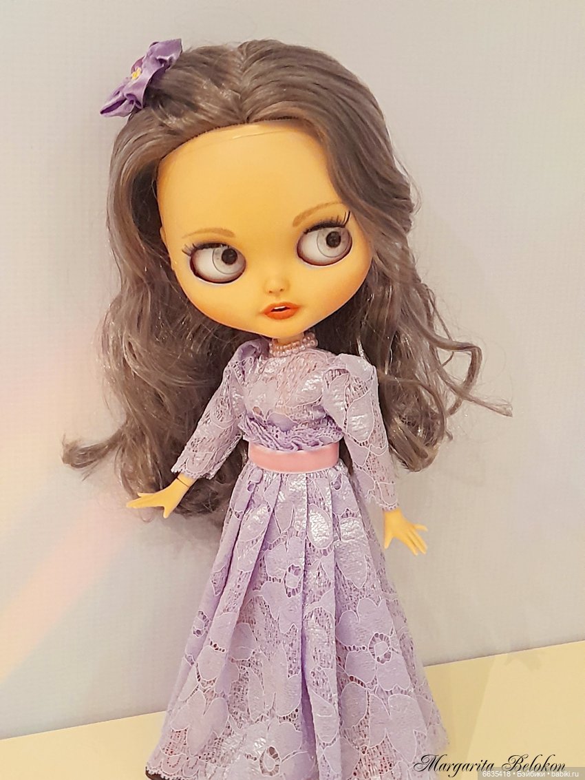 Нарядные платья из кружева для моих кукол