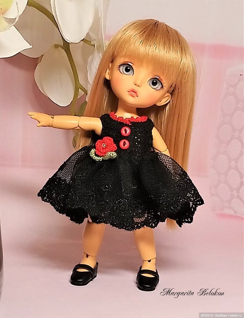 Кружево и гипюр в одежде моих кукол