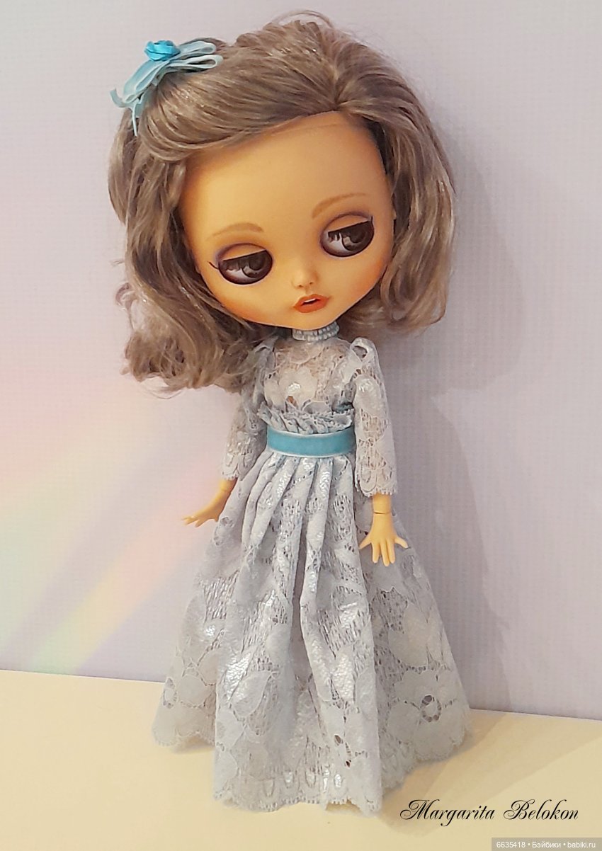 Нарядные платья из кружева для моих кукол