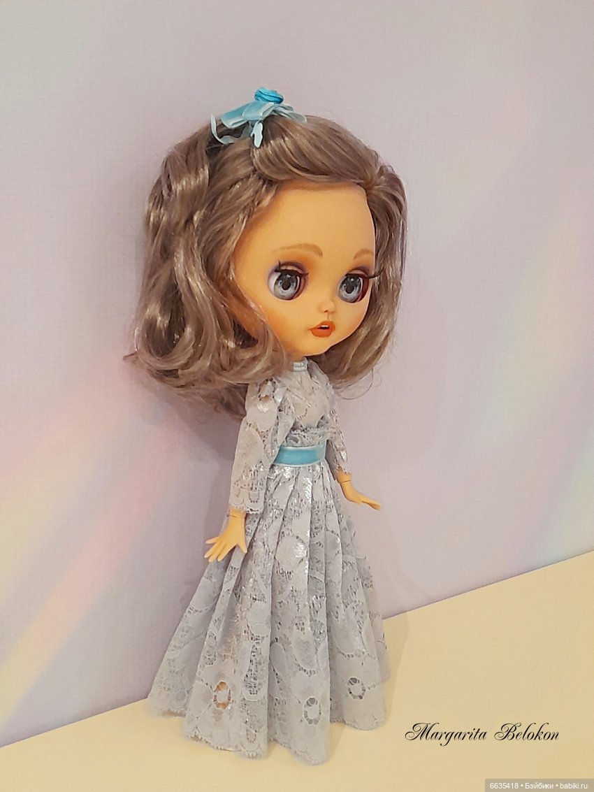Нарядные платья из кружева для моих кукол