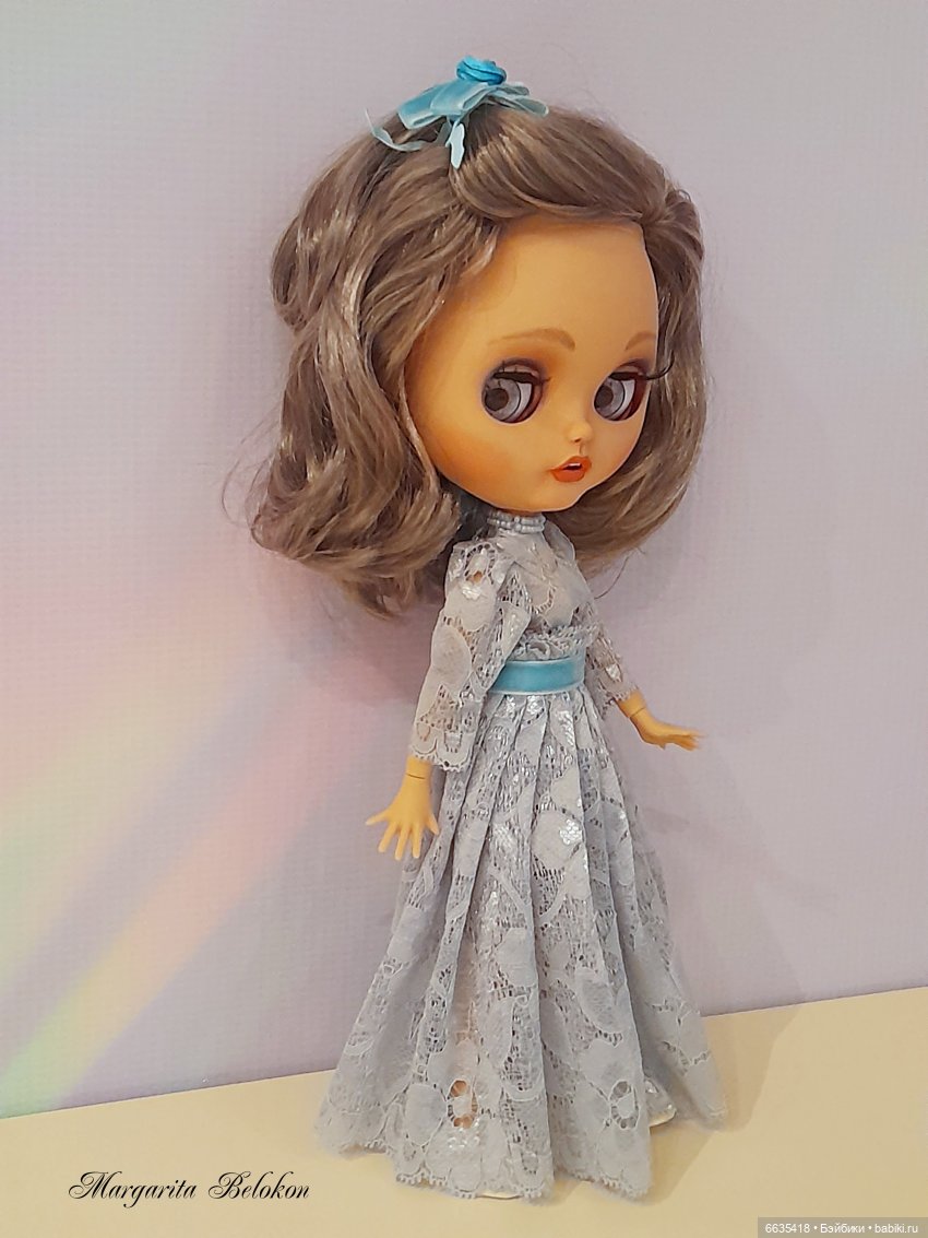 Нарядные платья из кружева для моих кукол