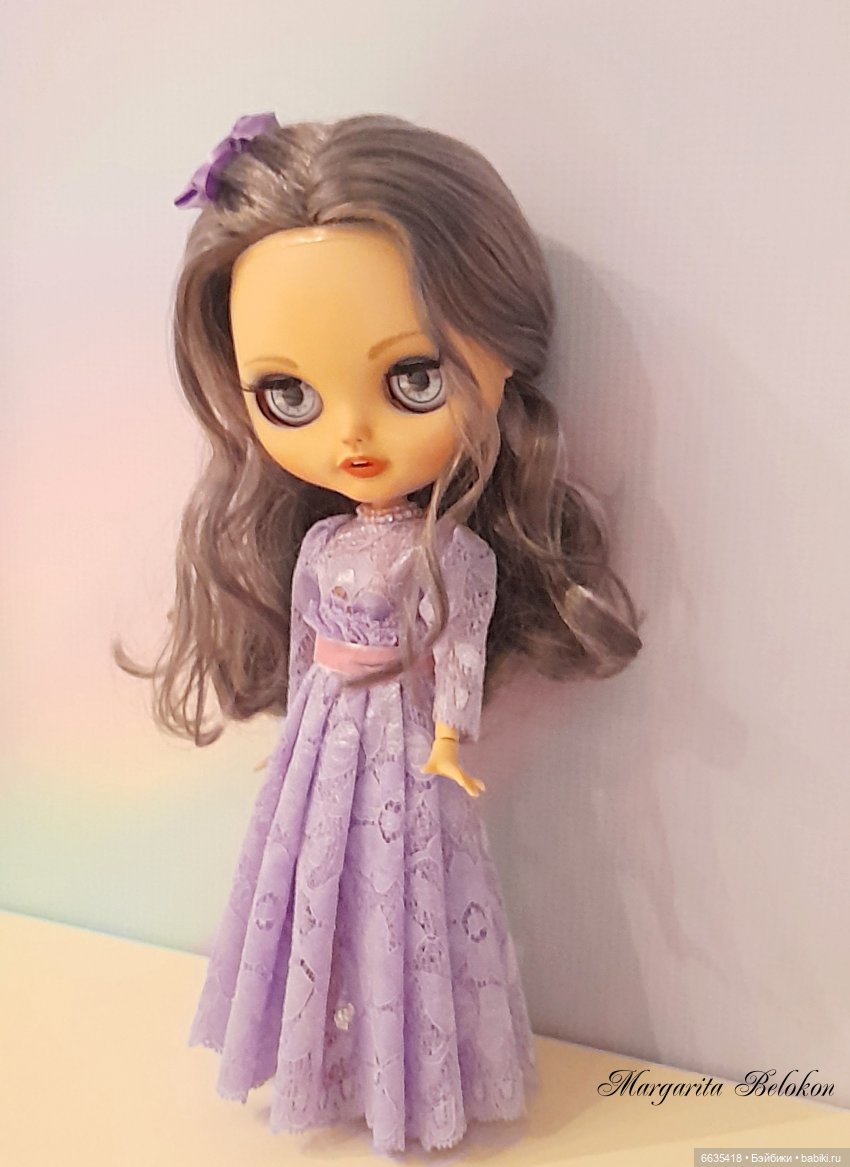 Нарядные платья из кружева для моих кукол (фото 6)