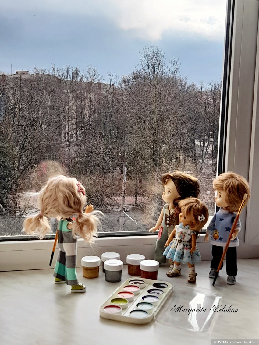 Я рисую на окне — Куклы Xiaomi Monst (Сяоми) и Pipitom: шарнирные (фото 8)