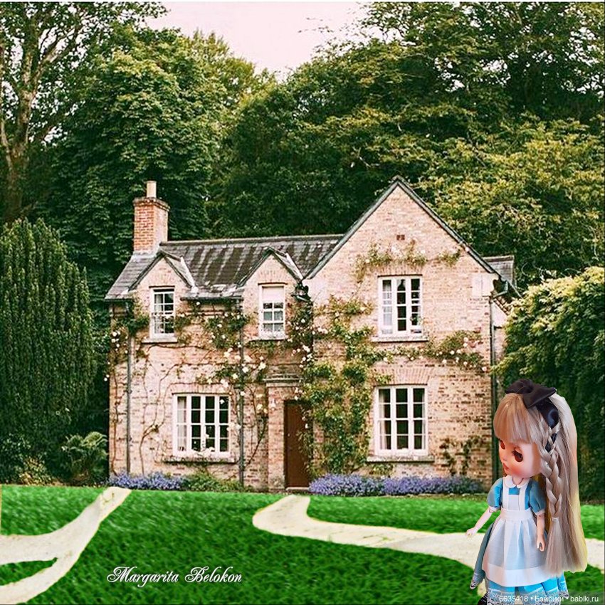 "Алиса в Зазеркалье" ГЛАВА II. САД ЖИВЫХ ЦВЕТОВ (фото 3)