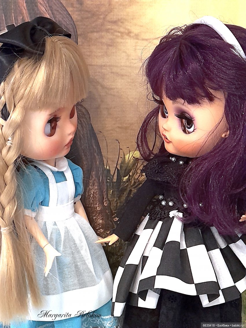 "Алиса в Зазеркалье" ГЛАВА II. САД ЖИВЫХ ЦВЕТОВ