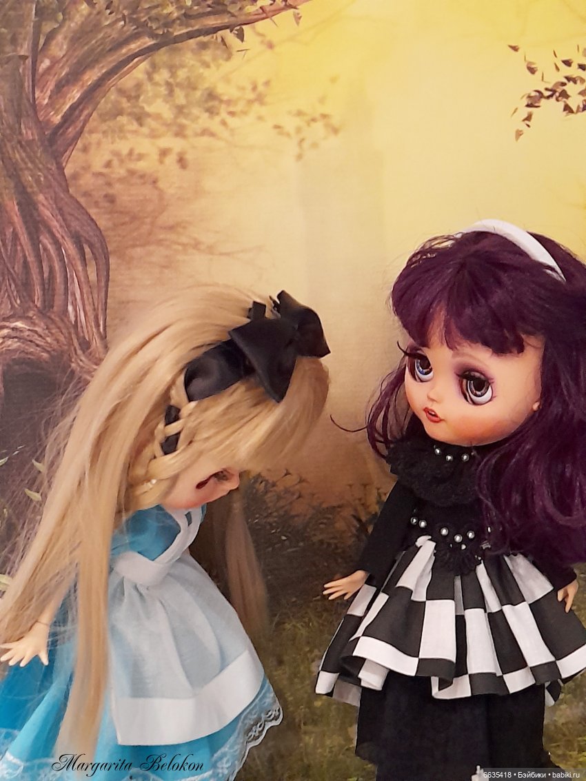 "Алиса в Зазеркалье" ГЛАВА II. САД ЖИВЫХ ЦВЕТОВ