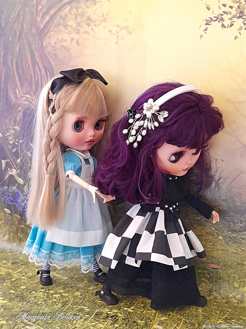 "Алиса в Зазеркалье" ГЛАВА II. САД ЖИВЫХ ЦВЕТОВ