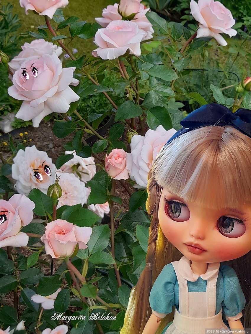 "Алиса в Зазеркалье" ГЛАВА II. САД ЖИВЫХ ЦВЕТОВ (фото 8)