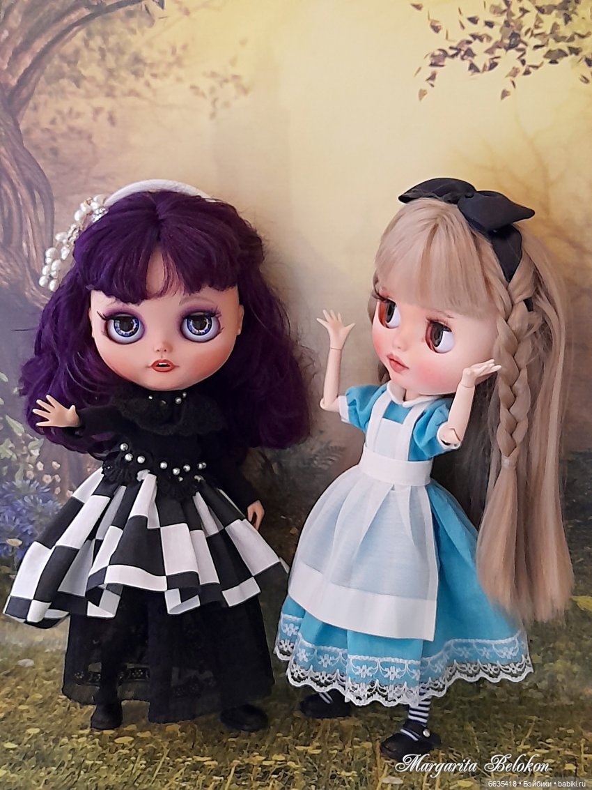 "Алиса в Зазеркалье" ГЛАВА II. САД ЖИВЫХ ЦВЕТОВ