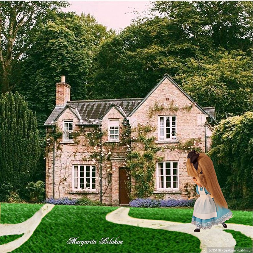 "Алиса в Зазеркалье" ГЛАВА II. САД ЖИВЫХ ЦВЕТОВ (фото 4)