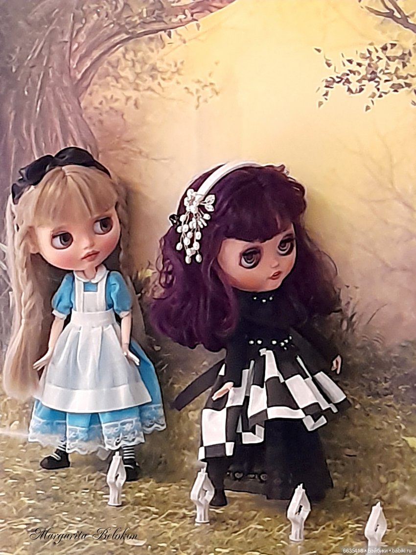 "Алиса в Зазеркалье" ГЛАВА II. САД ЖИВЫХ ЦВЕТОВ