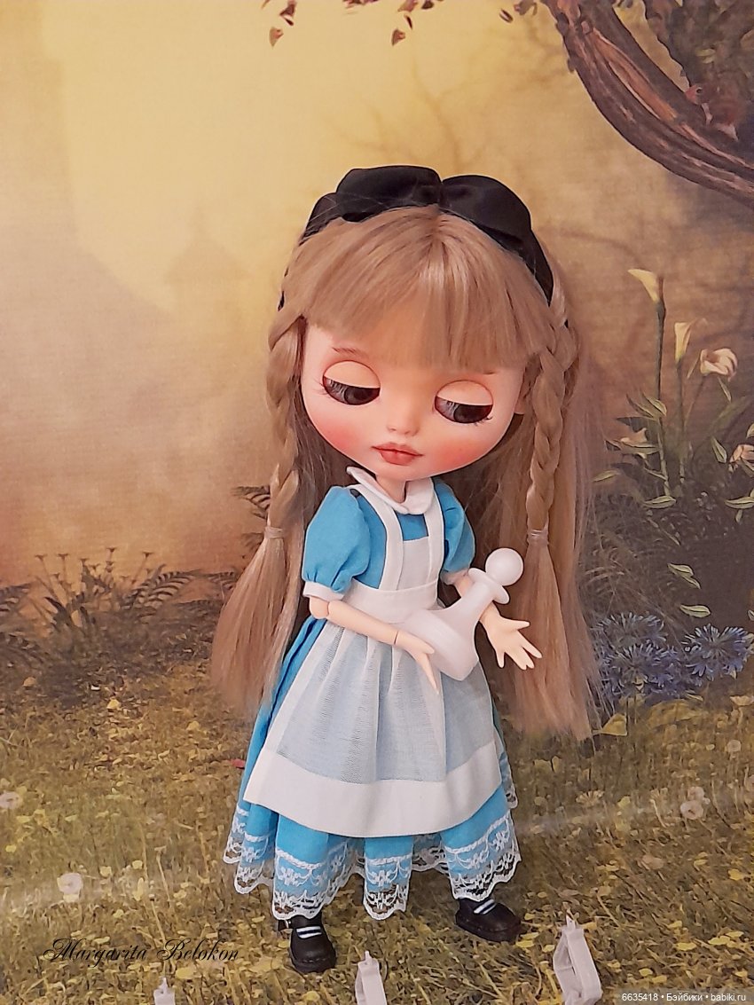 "Алиса в Зазеркалье" ГЛАВА II. САД ЖИВЫХ ЦВЕТОВ