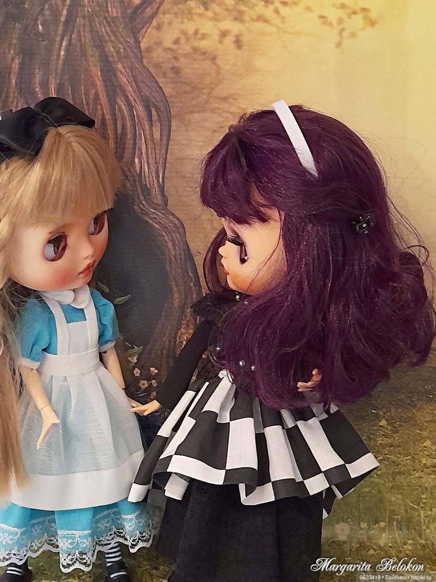 "Алиса в Зазеркалье" ГЛАВА II. САД ЖИВЫХ ЦВЕТОВ