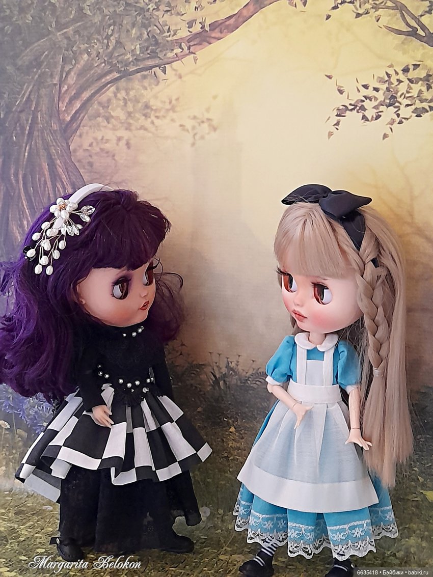 "Алиса в Зазеркалье" ГЛАВА II. САД ЖИВЫХ ЦВЕТОВ