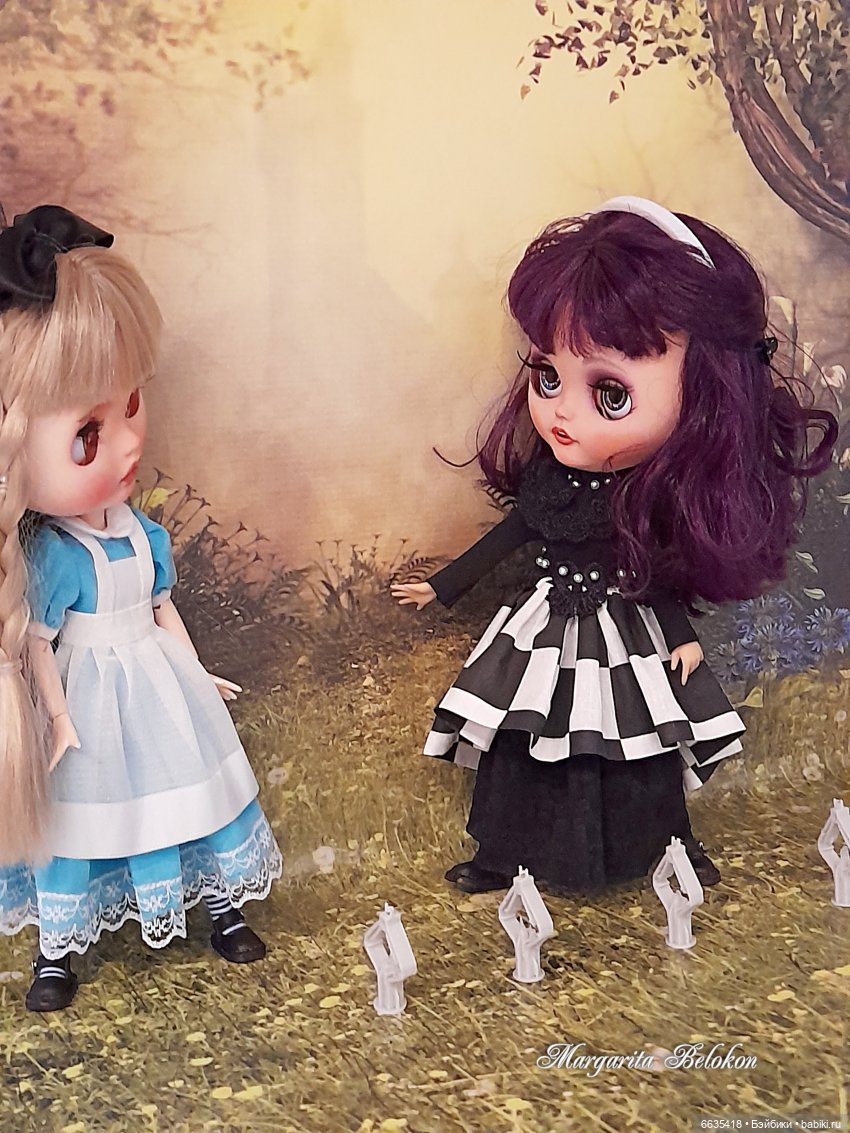 "Алиса в Зазеркалье" ГЛАВА II. САД ЖИВЫХ ЦВЕТОВ