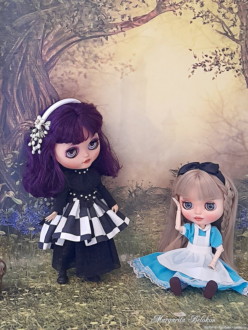 "Алиса в Зазеркалье" ГЛАВА II. САД ЖИВЫХ ЦВЕТОВ