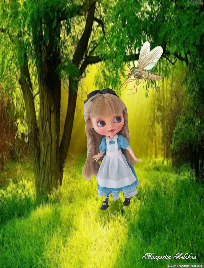 «Алиса в Зазеркалье». Глава III. Насекомые в Зазеркалье