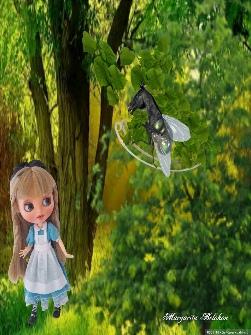 «Алиса в Зазеркалье». Глава III. Насекомые в Зазеркалье (фото 9)