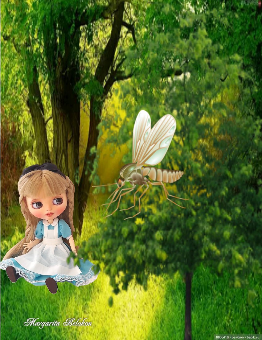 «Алиса в Зазеркалье». Глава III. Насекомые в Зазеркалье (фото 8)