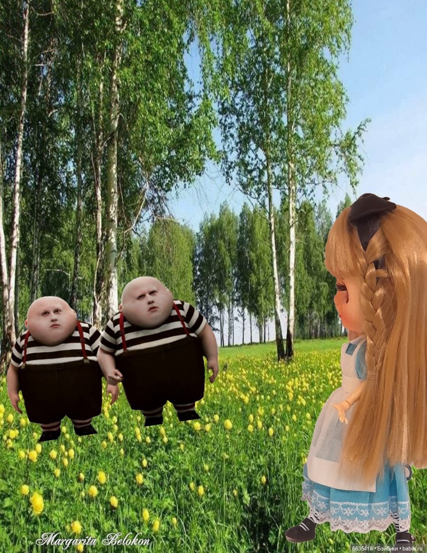 «Алиса в Зазеркалье». Глава III. Насекомые в Зазеркалье