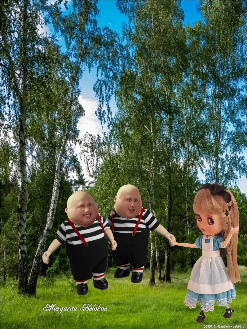 «Алиса в Зазеркалье». Глава IV. Твидлдум и Твидлди (фото 8)