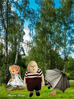 «Алиса в Зазеркалье». Глава IV. Твидлдум и Твидлди