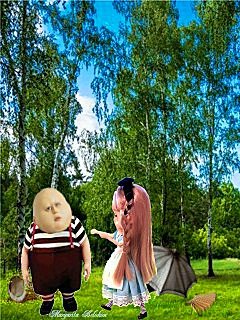 «Алиса в Зазеркалье». Глава IV. Твидлдум и Твидлди