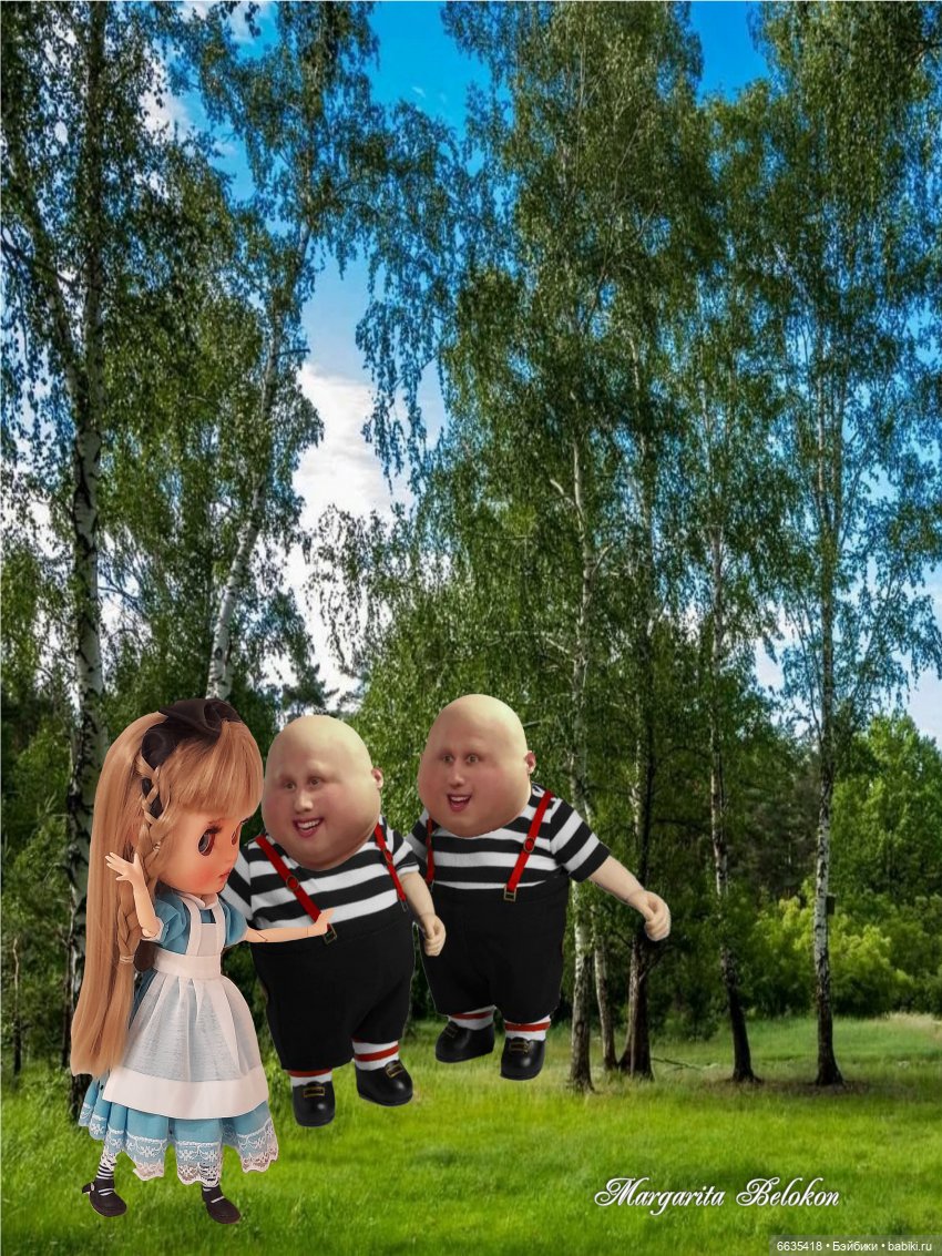 «Алиса в Зазеркалье». Глава IV. Твидлдум и Твидлди (фото 7)