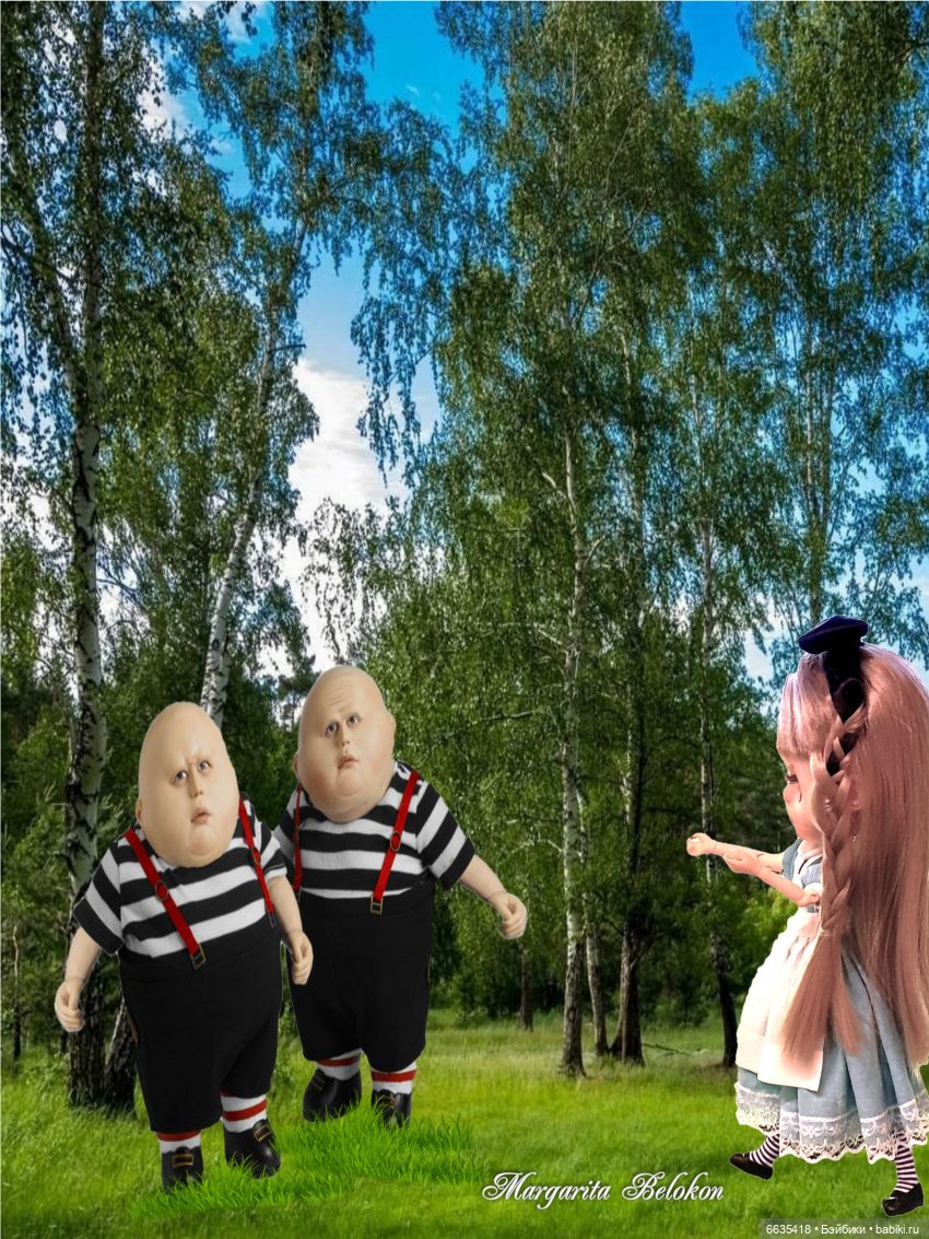 «Алиса в Зазеркалье». Глава IV. Твидлдум и Твидлди (фото 4)